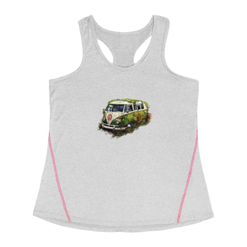 Rescued Vw Camper Women's Racerback Sports Top