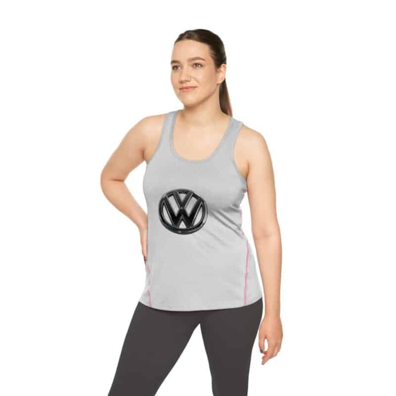 Vw Perspective Logo Women's Racerback Sports Top