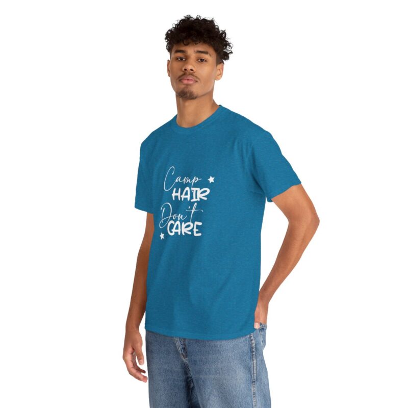 Camp Hair Don't Care Camping T-shirt