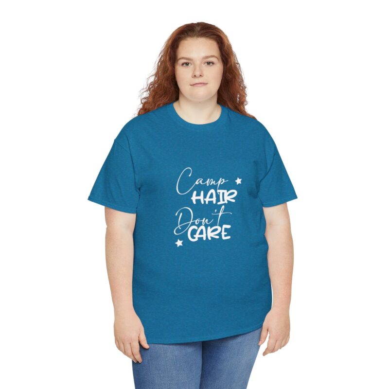 Camp Hair Don't Care Camping T-shirt