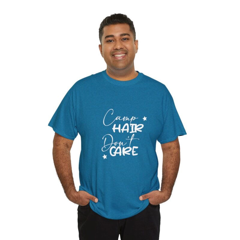 Camp Hair Don't Care Camping T-shirt