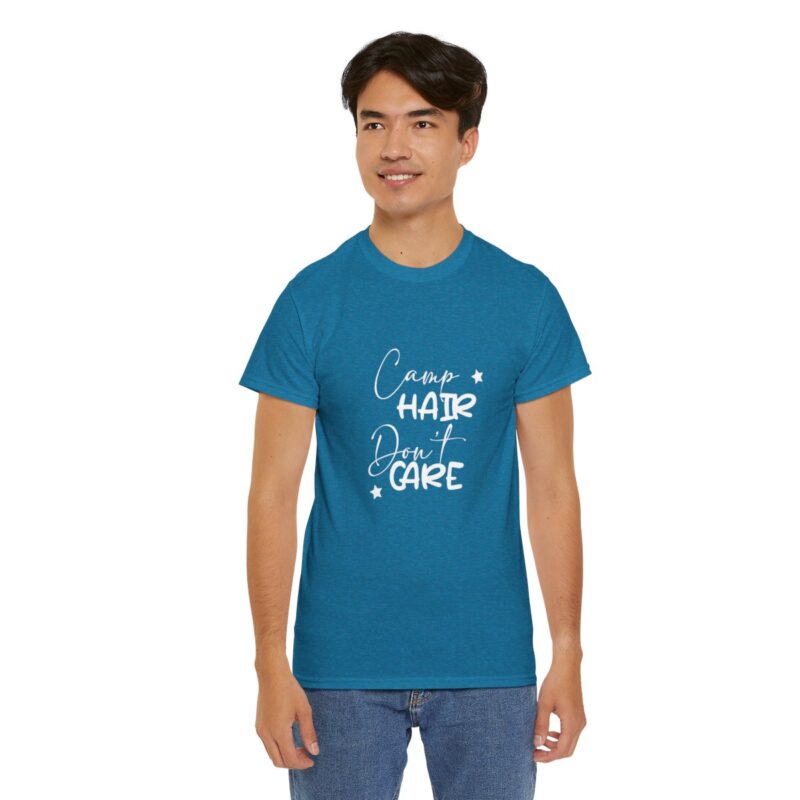 Camp Hair Don't Care Camping T-shirt