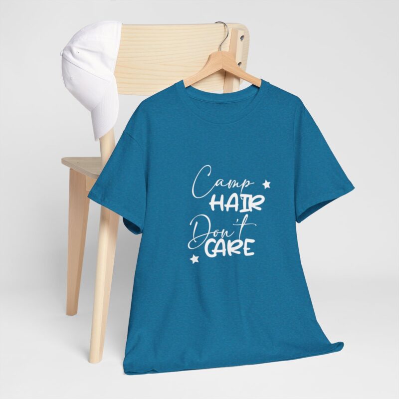 Camp Hair Don't Care Camping T-shirt