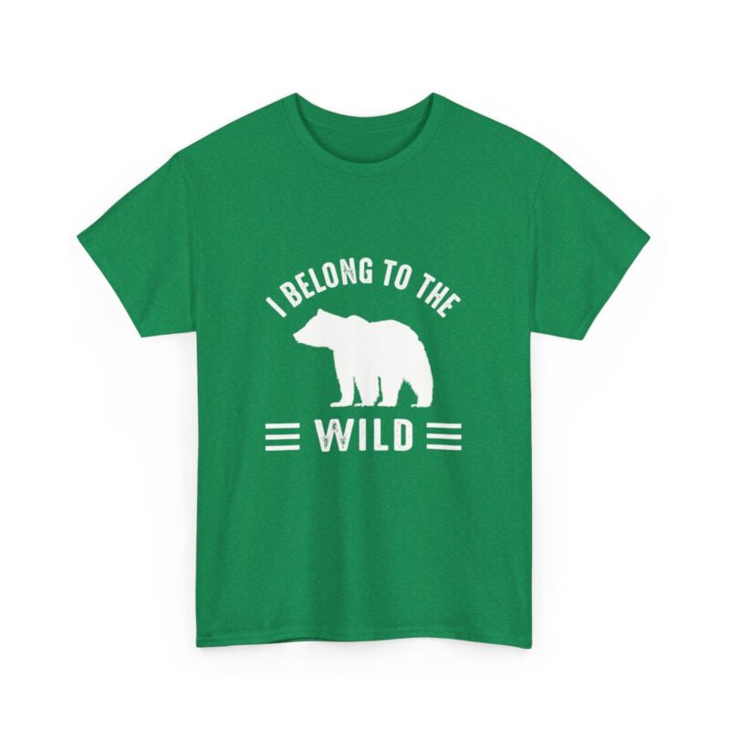 I Belong To The Wild Bear Camping T-shirt