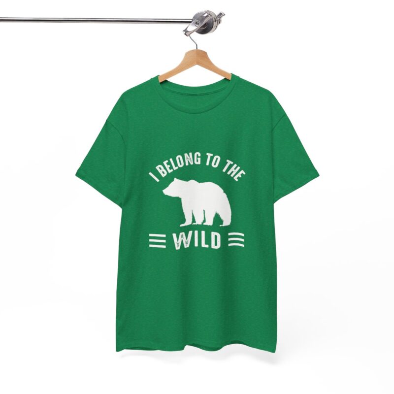 I Belong To The Wild Bear Camping T-shirt