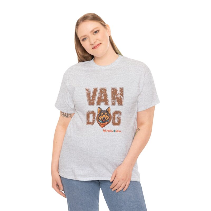 Van Dog T-shirt - German Shepherd Wearing A Bandana