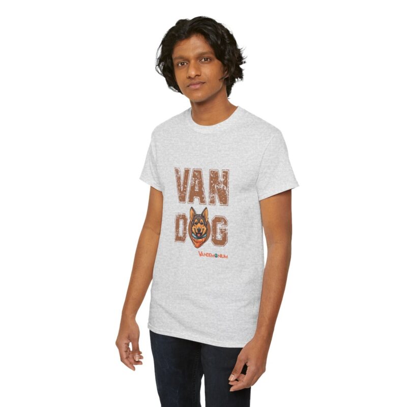 Van Dog T-shirt - German Shepherd Wearing A Bandana