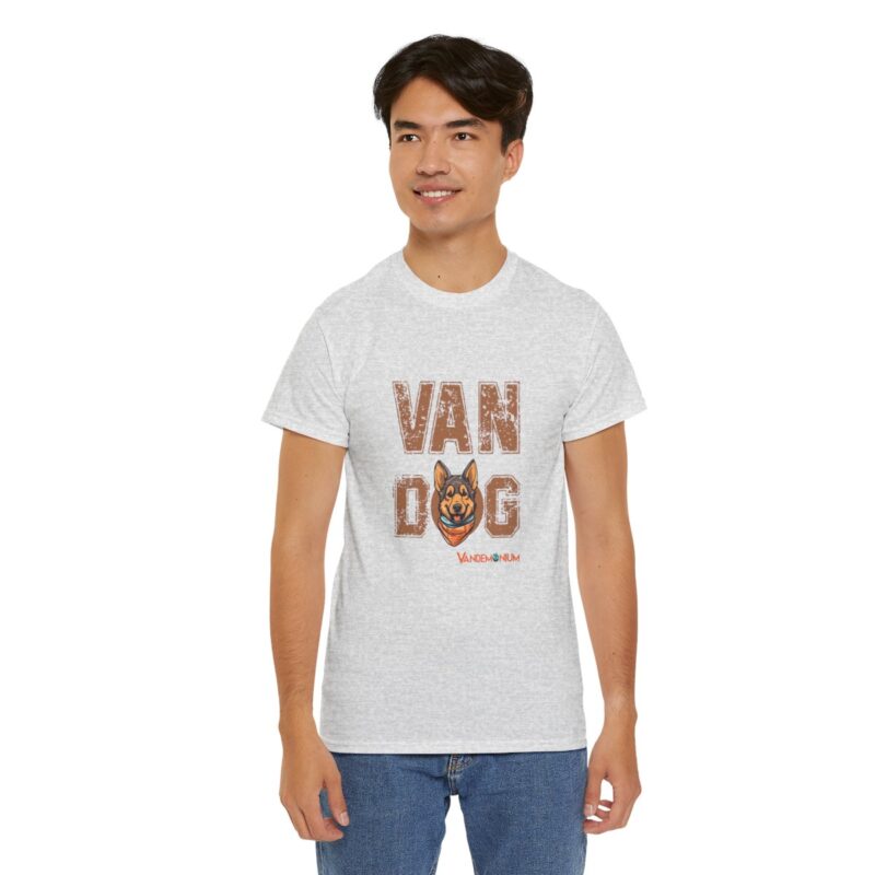 Van Dog T-shirt - German Shepherd Wearing A Bandana