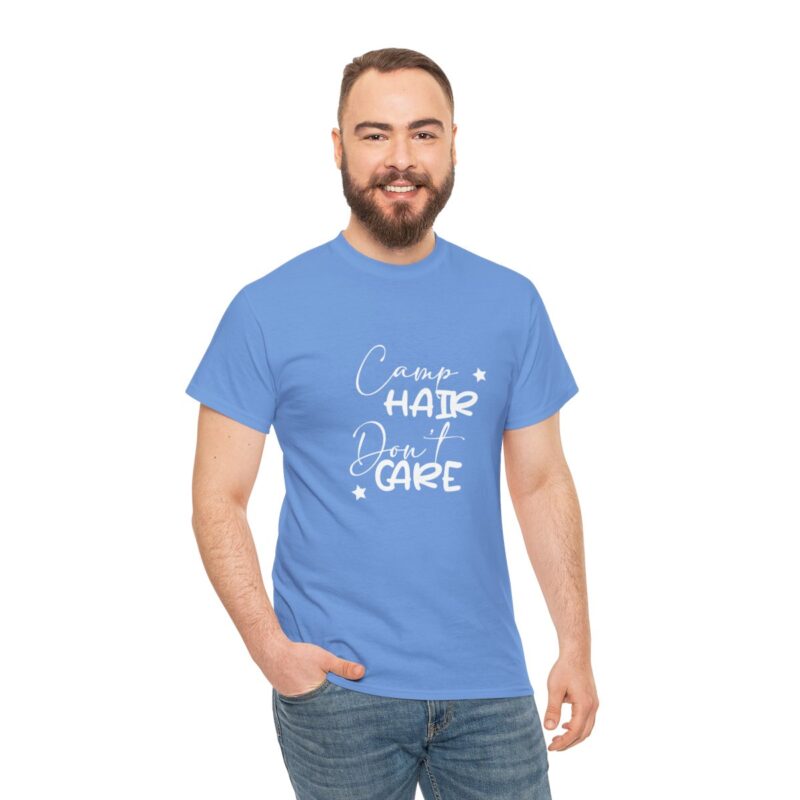 Camp Hair Don't Care Camping T-shirt