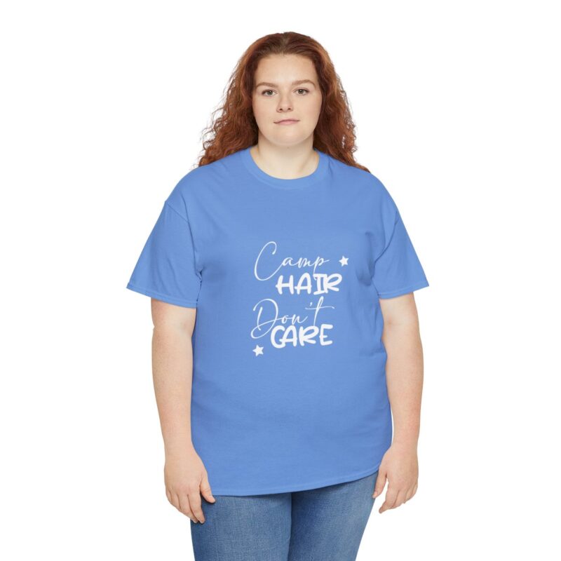 Camp Hair Don't Care Camping T-shirt