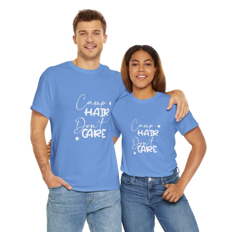 Camp Hair Don't Care Camping T-shirt