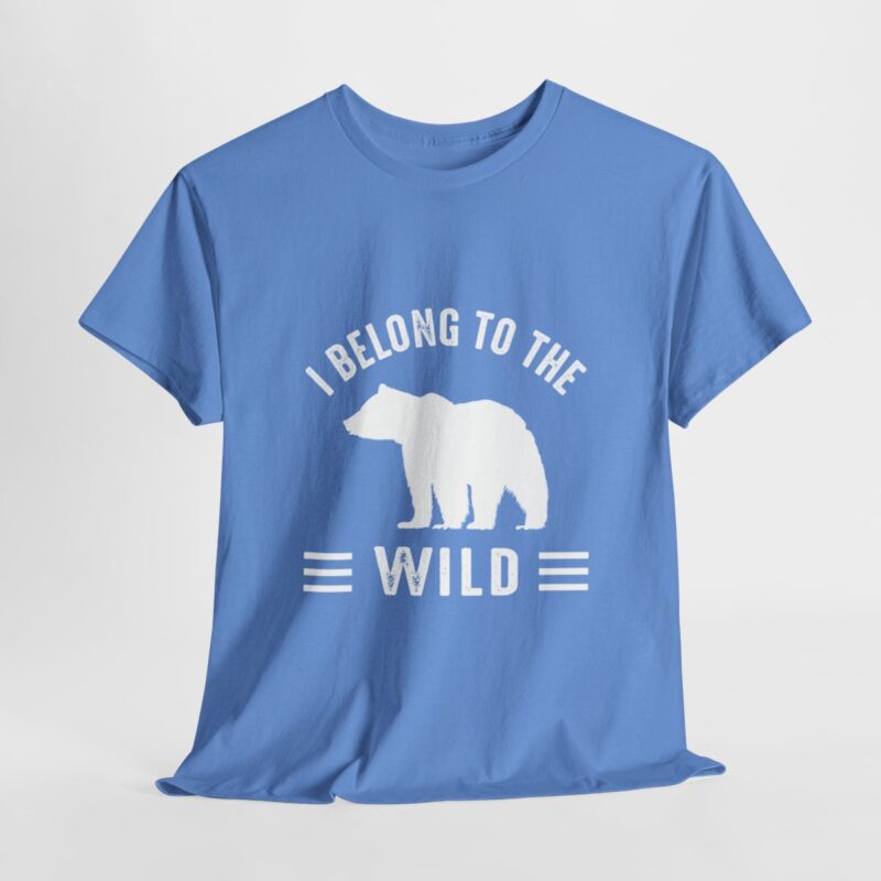 I Belong To The Wild Bear Camping T-shirt