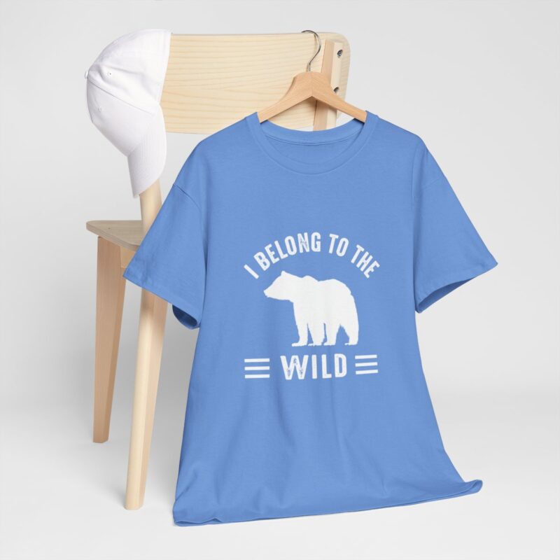 I Belong To The Wild Bear Camping T-shirt