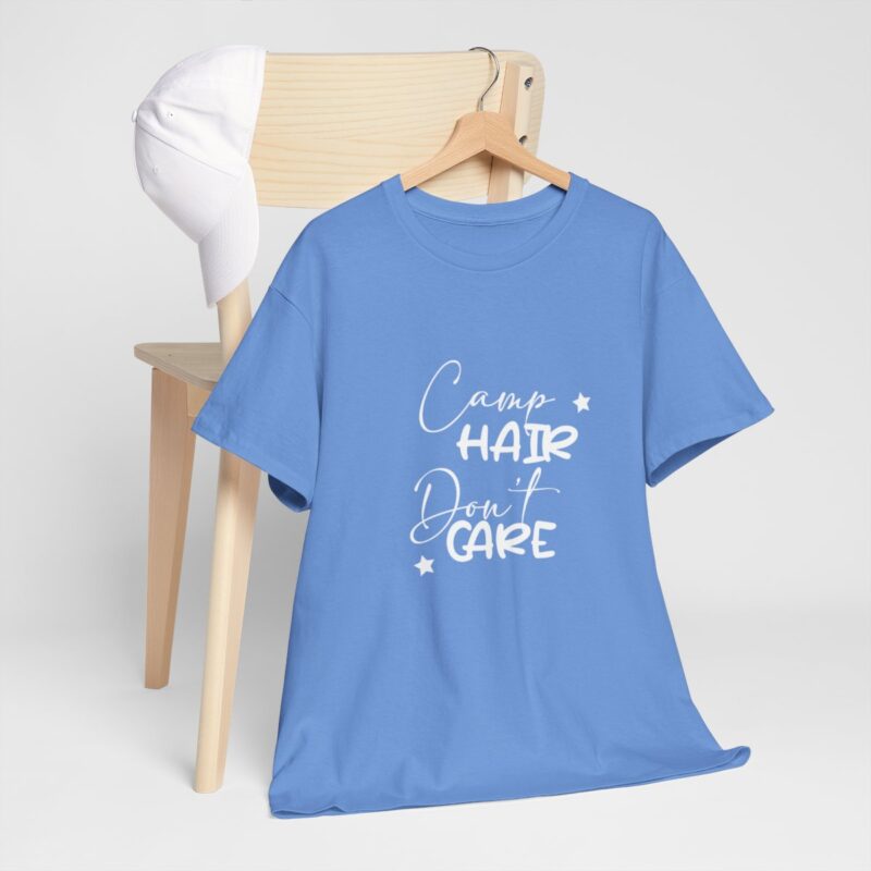 Camp Hair Don't Care Camping T-shirt