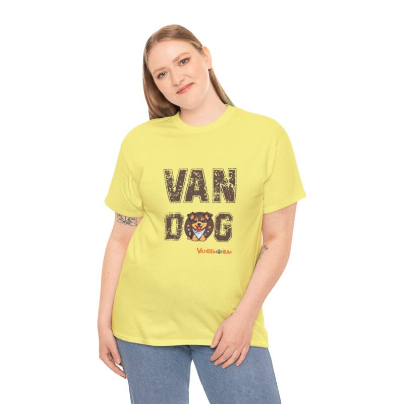 Van Dog T-shirt - Cute German Shepherd Puppy Wearing A Bandana