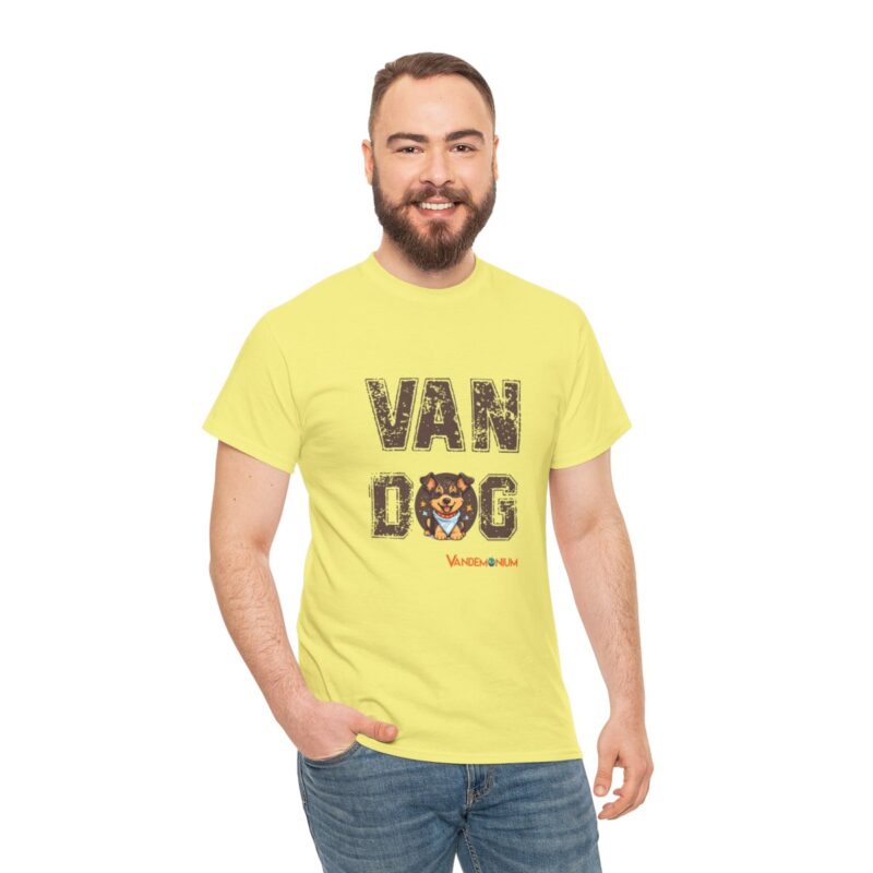 Van Dog T-shirt - Cute German Shepherd Puppy Wearing A Bandana