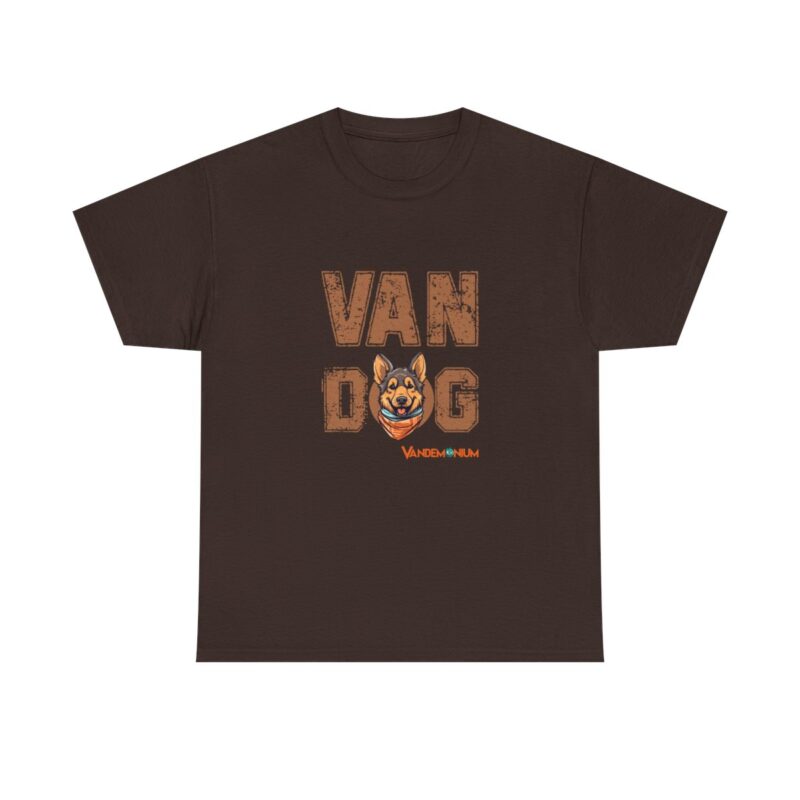 Van Dog T-shirt - German Shepherd Wearing A Bandana