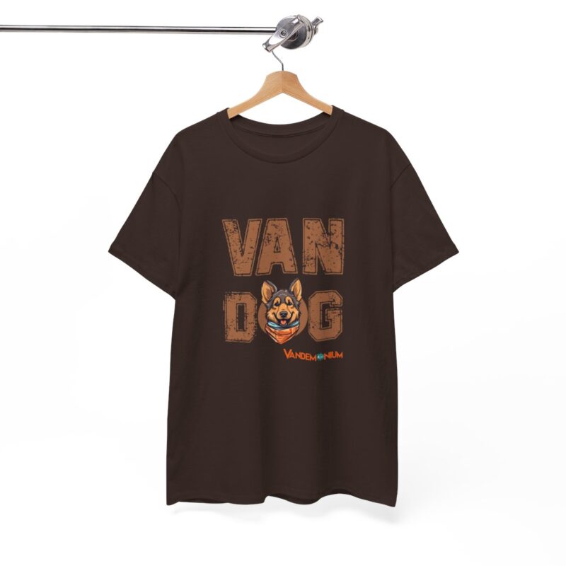 Van Dog T-shirt - German Shepherd Wearing A Bandana