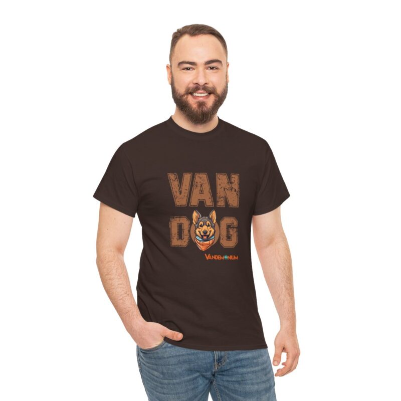 Van Dog T-shirt - German Shepherd Wearing A Bandana