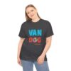 Van Dog T-shirt - Cute Terrier/collie Wearing Sunglasses