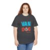 Van Dog T-shirt - Cute Terrier/collie Wearing Sunglasses