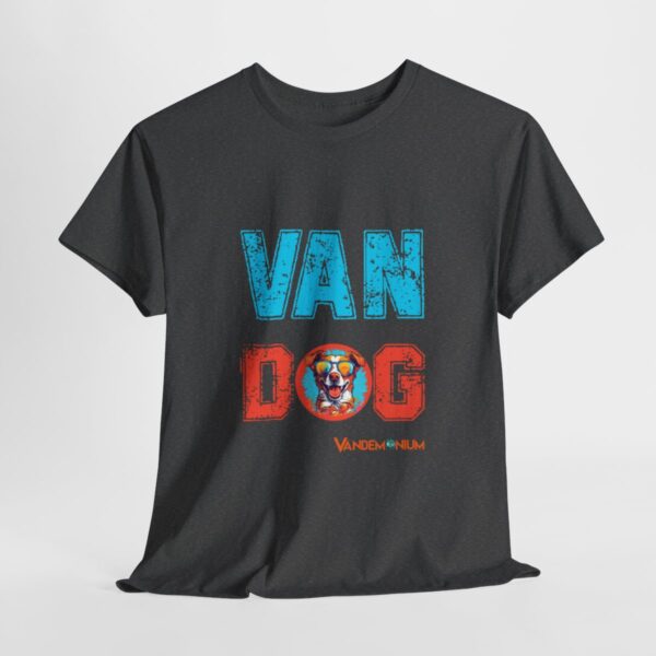 Van Dog T-shirt - Cute Terrier/collie Wearing Sunglasses