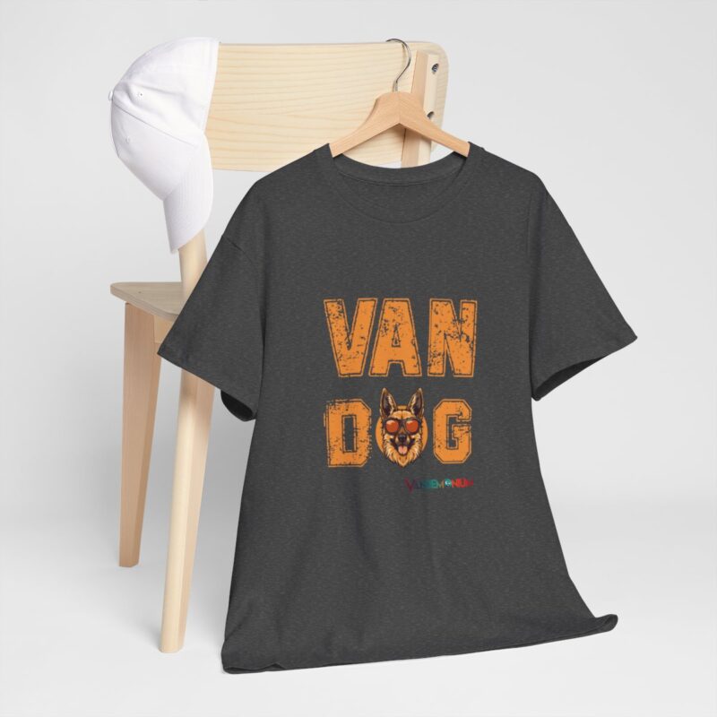 Van Dog T-shirt - German Shepherd Wearing Sunglasses
