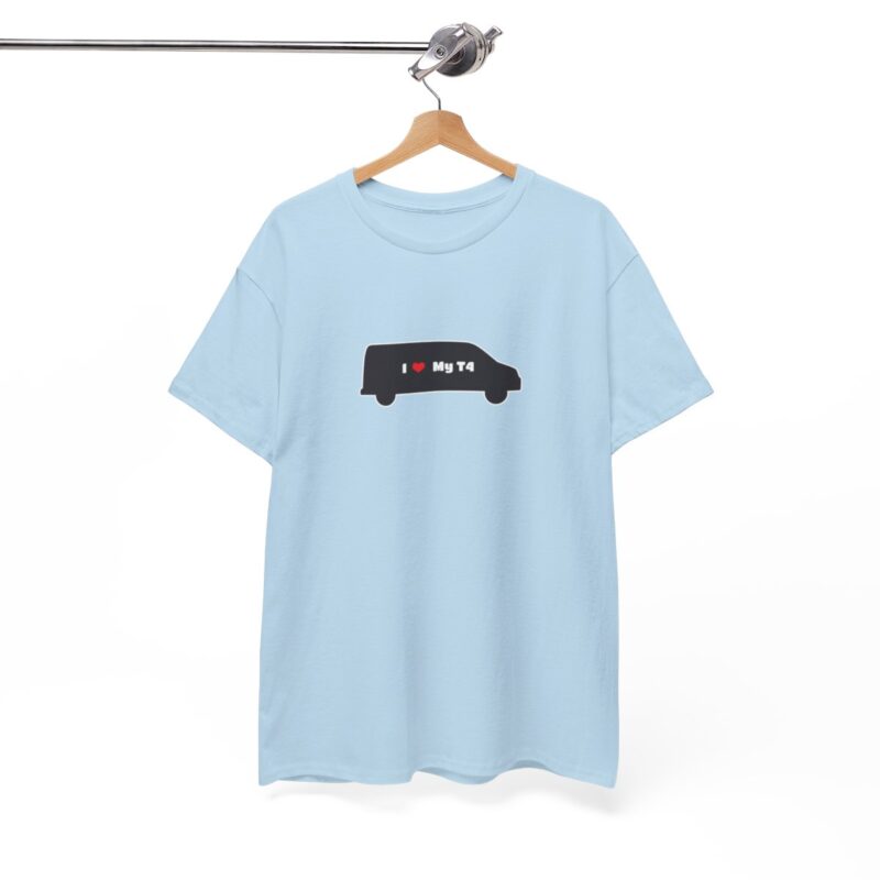 "i Love My T4" Vw Transporter T4 Campervan T-shirt