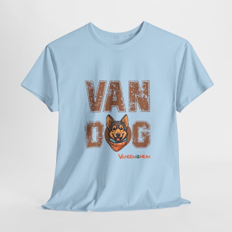 Van Dog T-shirt - German Shepherd Wearing A Bandana