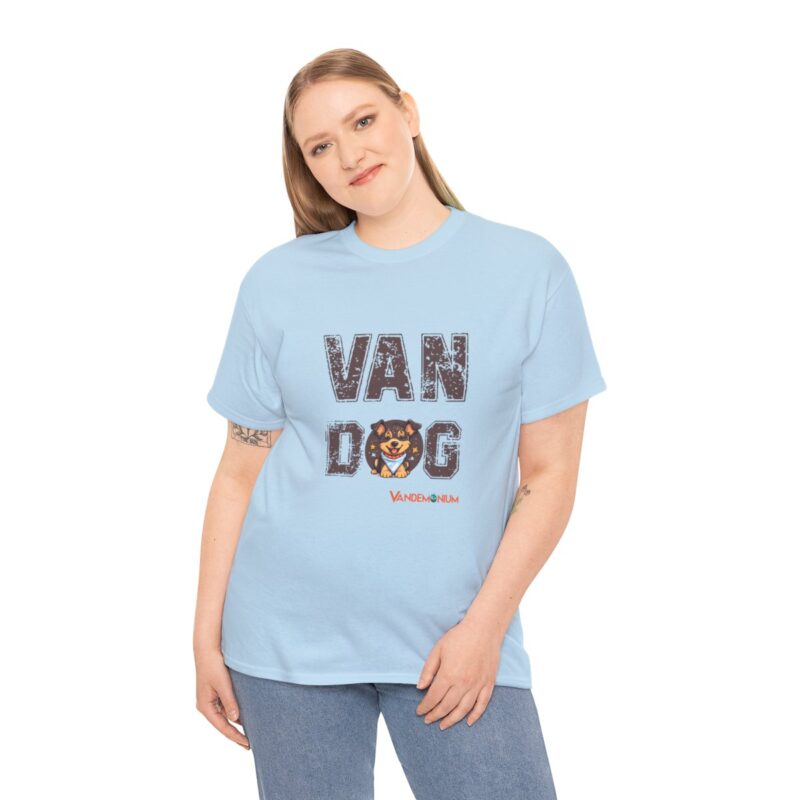 Van Dog T-shirt - Cute German Shepherd Puppy Wearing A Bandana