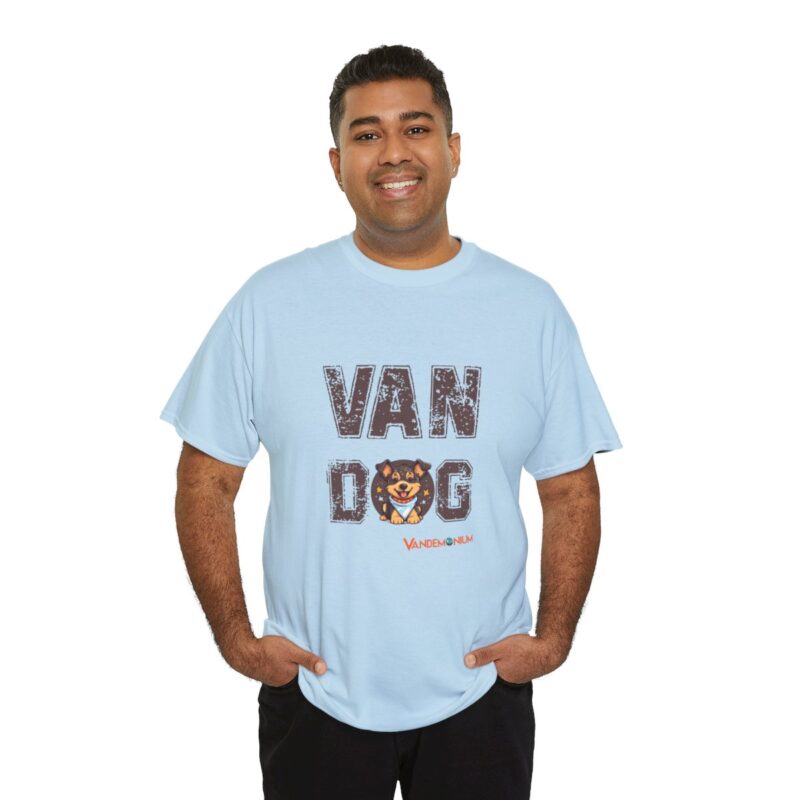 Van Dog T-shirt - Cute German Shepherd Puppy Wearing A Bandana