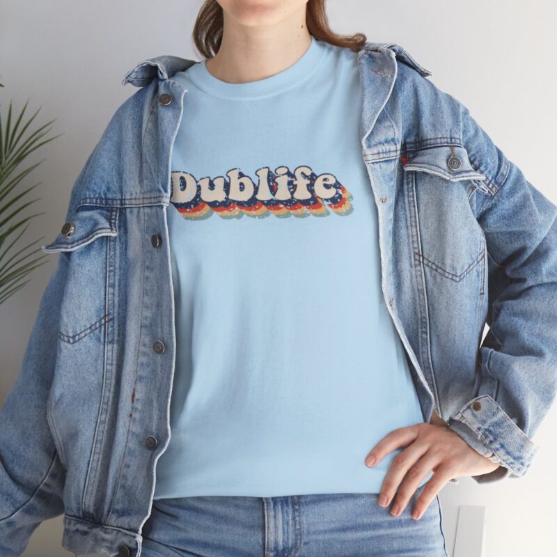 Vintage Dublife T-shirt - Nostalgic Vw Transporter-inspired