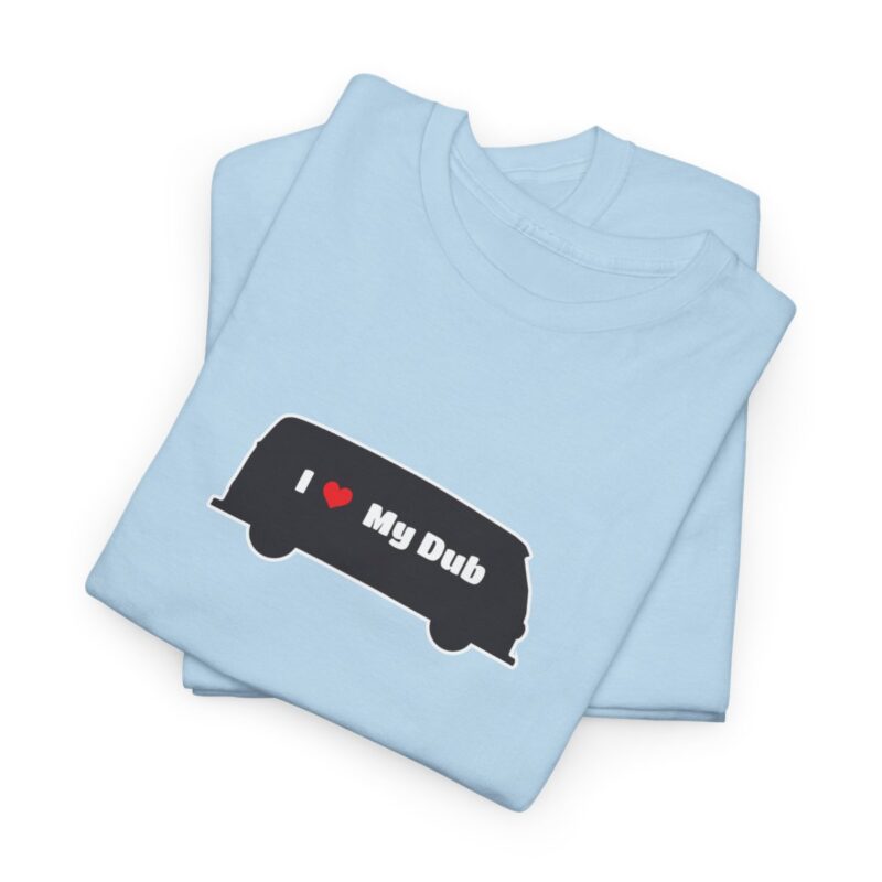 Dub Lover Tshirt - Vw T1 Split Screen/t2 Bay Window Campervan