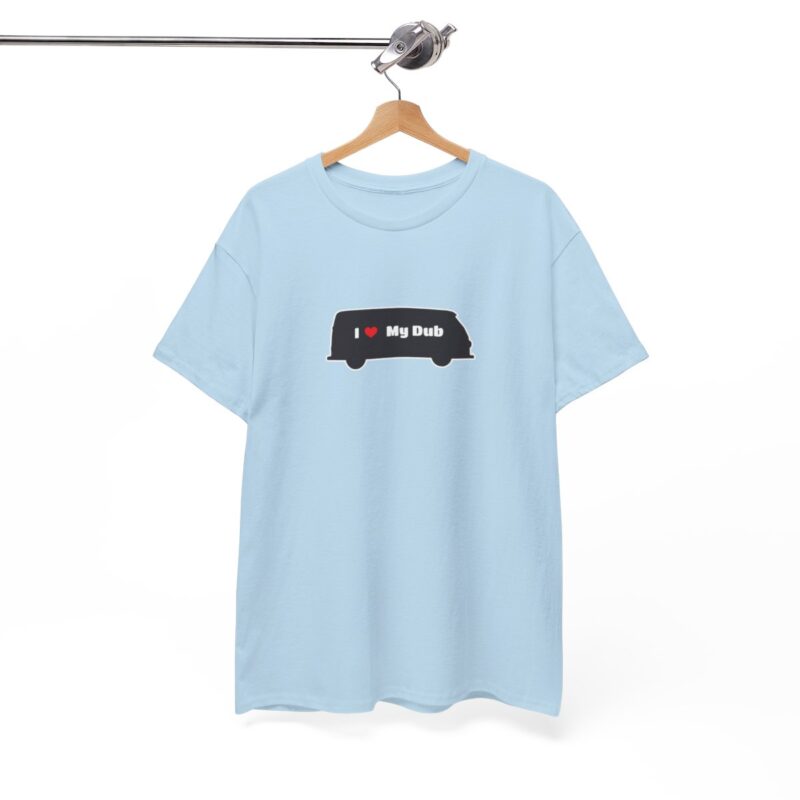 Dub Lover Tshirt - Vw T1 Split Screen/t2 Bay Window Campervan