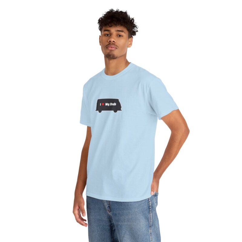 Dub Lover Tshirt - Vw T1 Split Screen/t2 Bay Window Campervan