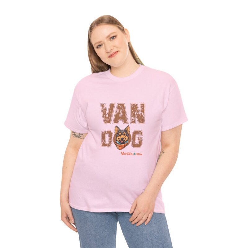 Van Dog T-shirt - German Shepherd Wearing A Bandana