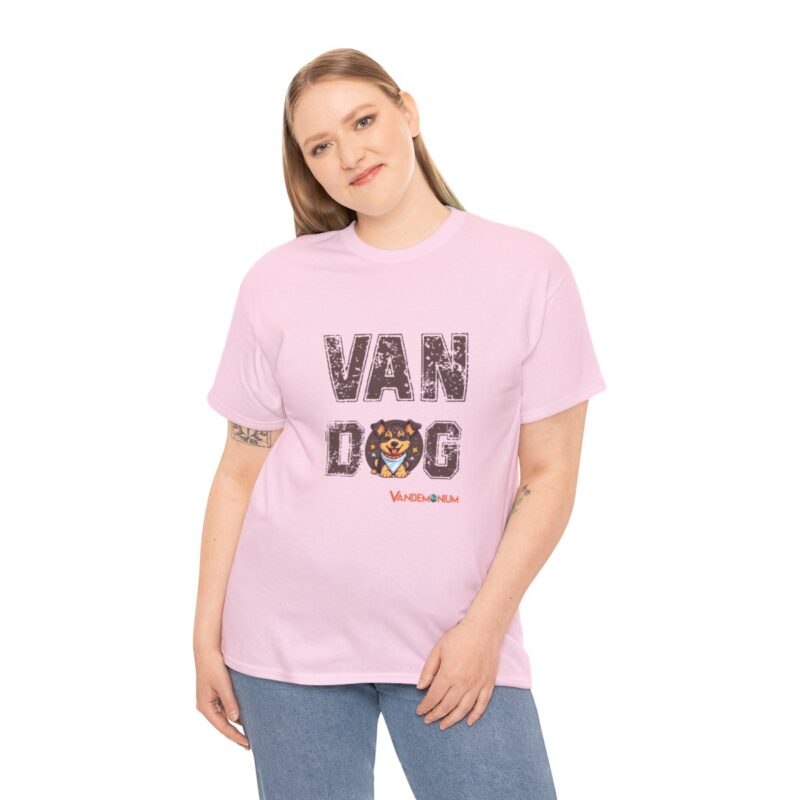 Van Dog T-shirt - Cute German Shepherd Puppy Wearing A Bandana