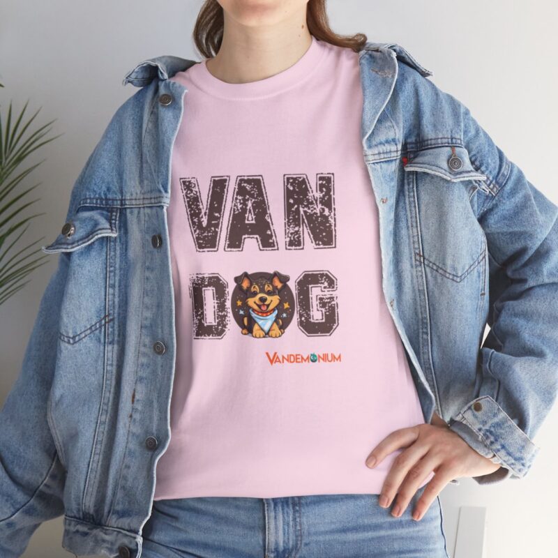 Van Dog T-shirt - Cute German Shepherd Puppy Wearing A Bandana