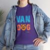 Van Dog T-shirt - Blonde German Shepherd Wearing Sunglasses