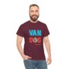 Van Dog T-shirt - Cute Terrier/collie Wearing Sunglasses