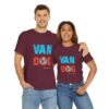 Van Dog T-shirt - Cute Terrier/collie Wearing Sunglasses