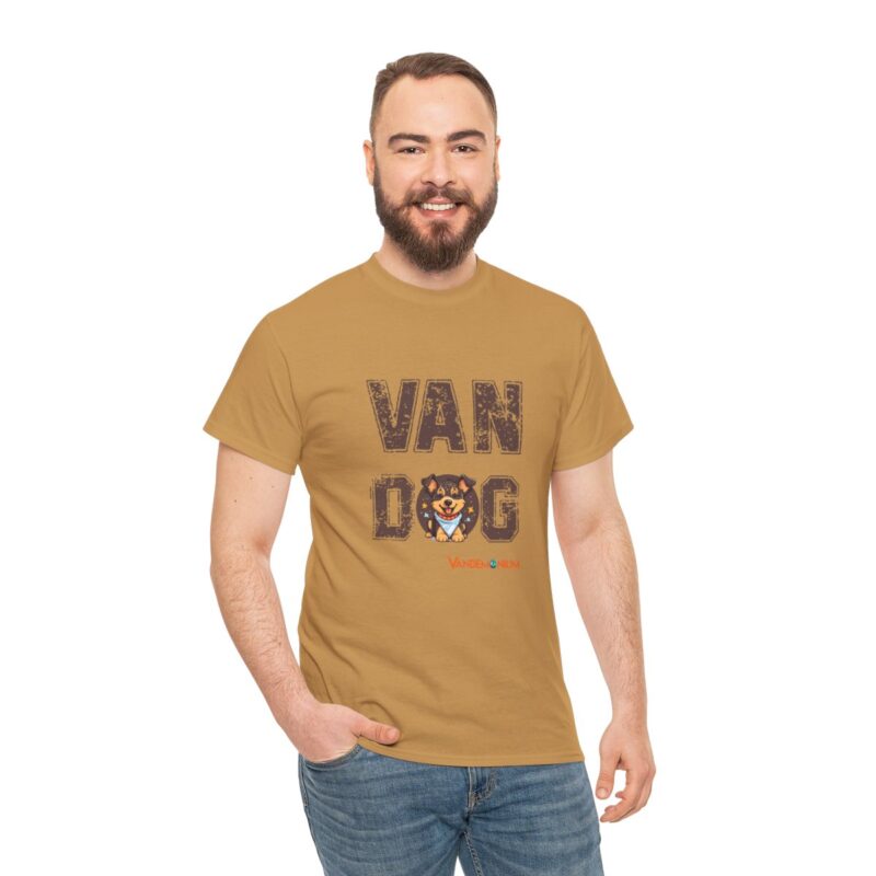 Van Dog T-shirt - Cute German Shepherd Puppy Wearing A Bandana