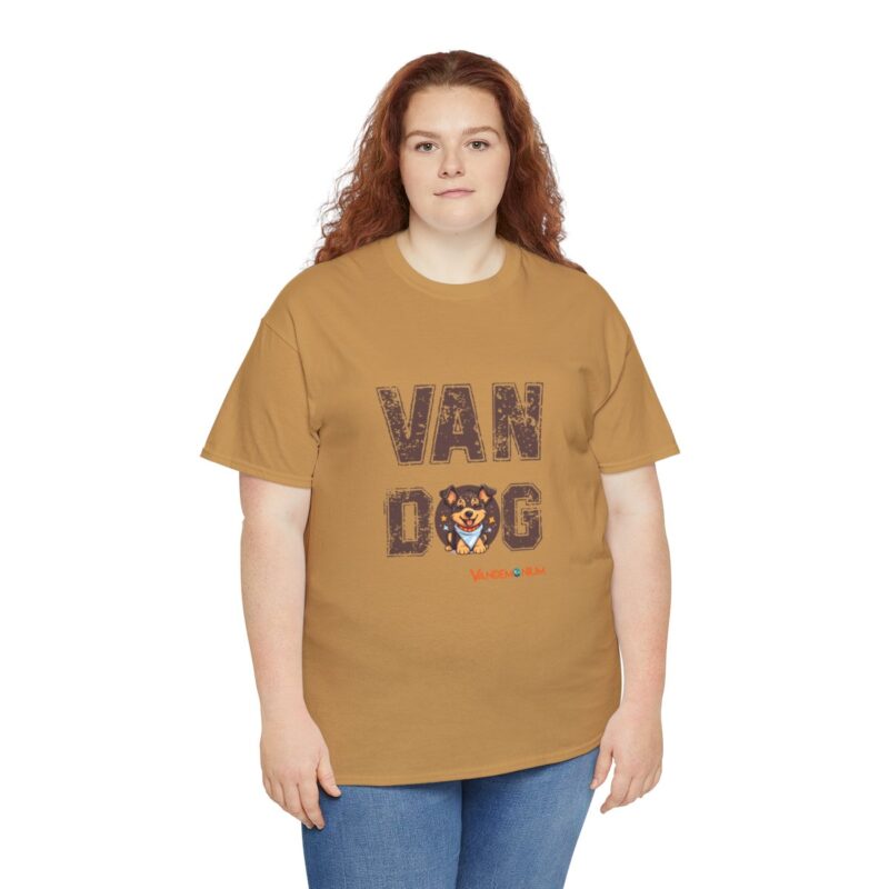 Van Dog T-shirt - Cute German Shepherd Puppy Wearing A Bandana