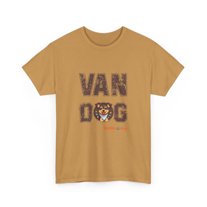 Van Dog T-shirt - Cute German Shepherd Puppy Wearing A Bandana