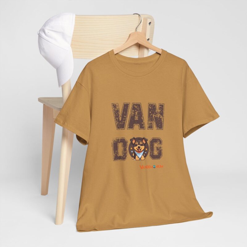 Van Dog T-shirt - Cute German Shepherd Puppy Wearing A Bandana