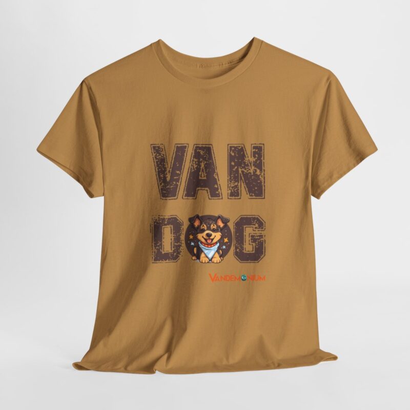 Van Dog T-shirt - Cute German Shepherd Puppy Wearing A Bandana