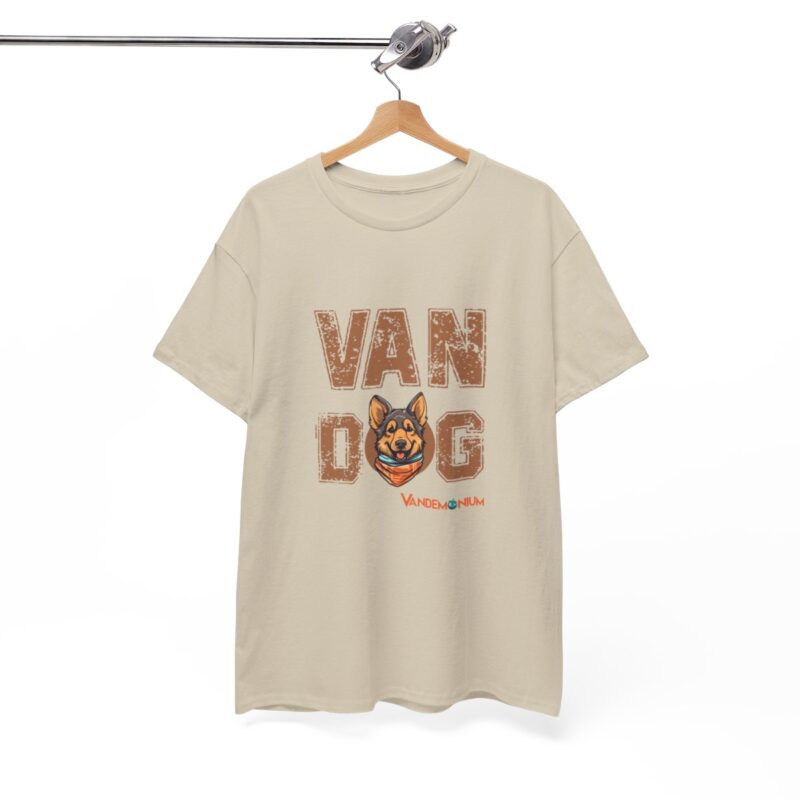 Van Dog T-shirt - German Shepherd Wearing A Bandana