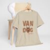 Van Dog T-shirt - German Shepherd Wearing A Bandana