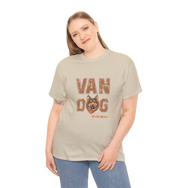 Van Dog T-shirt - German Shepherd Wearing A Bandana