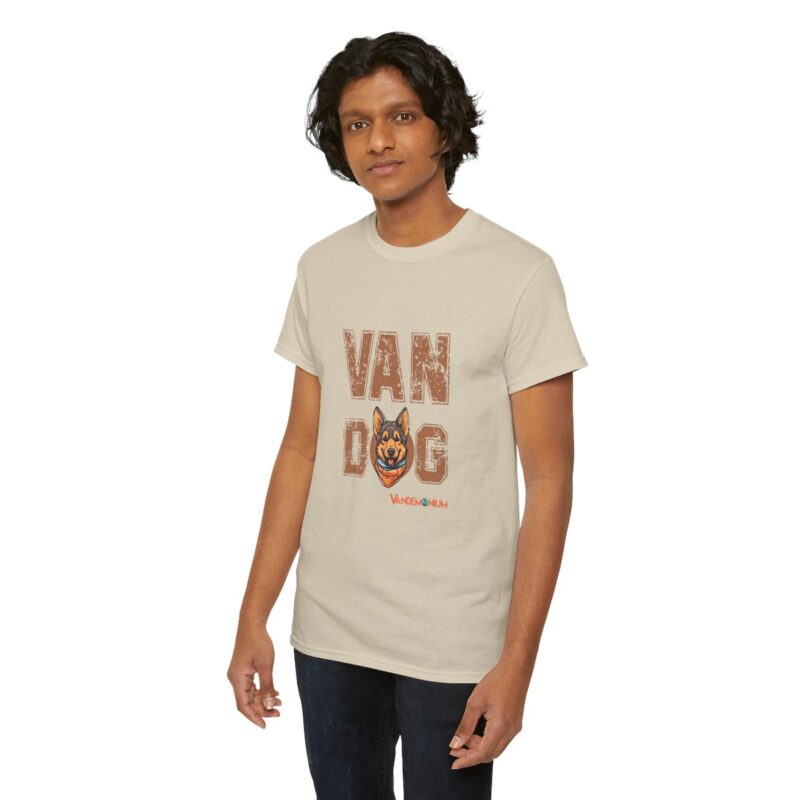 Van Dog T-shirt - German Shepherd Wearing A Bandana